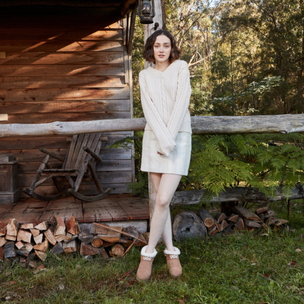 BONDI MATELASSÉ SHEARLING ULTRA MINI BOOT OB915MU