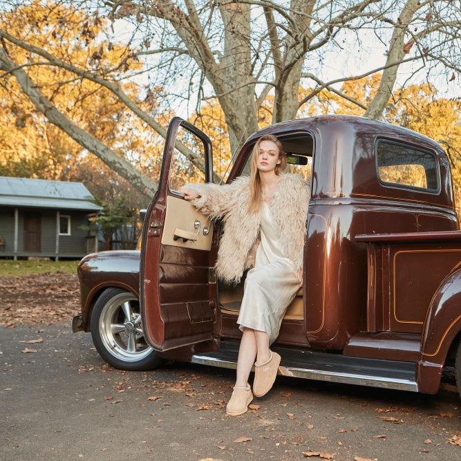 SYDNEY EMB LOGO SLIPPER OZWEAR UGG OB780L