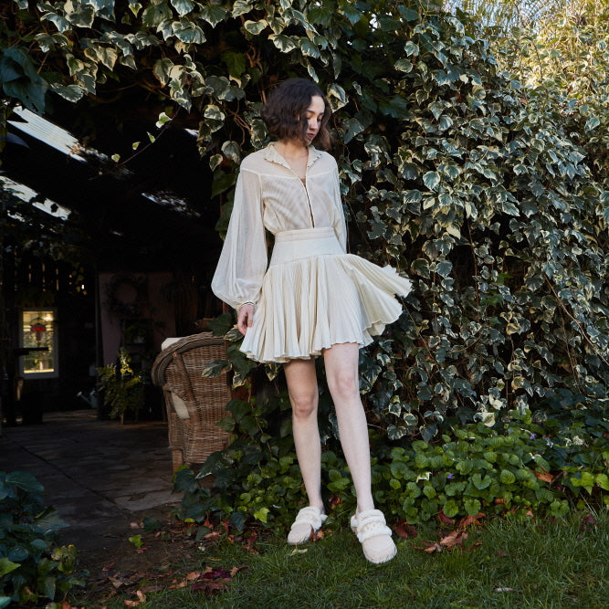 VIOLET MATELASSÉ SHEARLING SLIPPER(DETACHABLE  FEATURE) OZWEAR UGG OB938MD