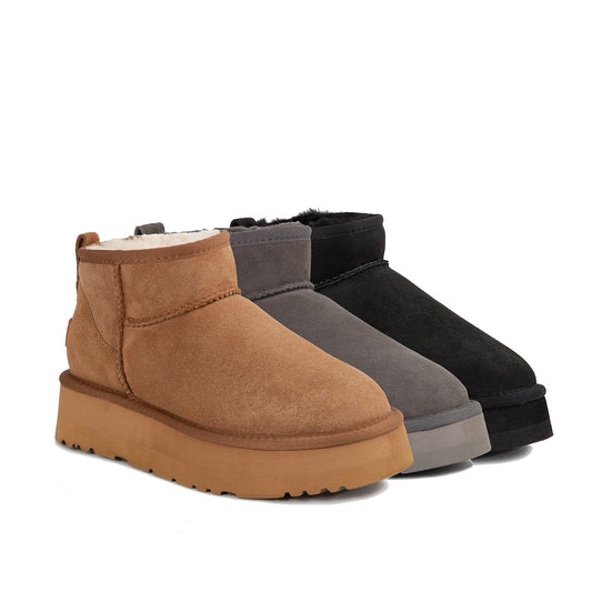 CLASSIC ULTRA MINI PLATFORM BOOTS(4CM) OZWEAR UGG