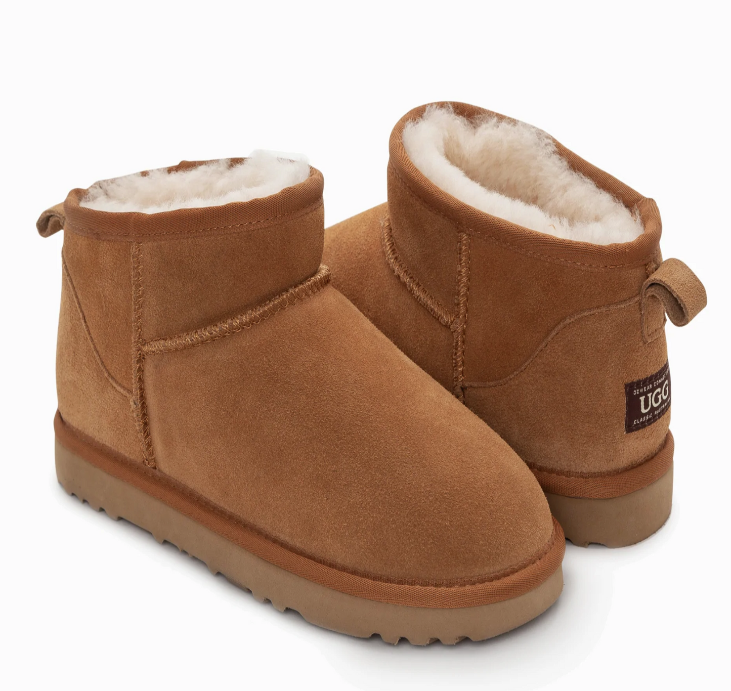 OZWEAR UGG CLASSIC UNISEX ANKLE BOOTS COW SUEDE OB663 UGG MARKET