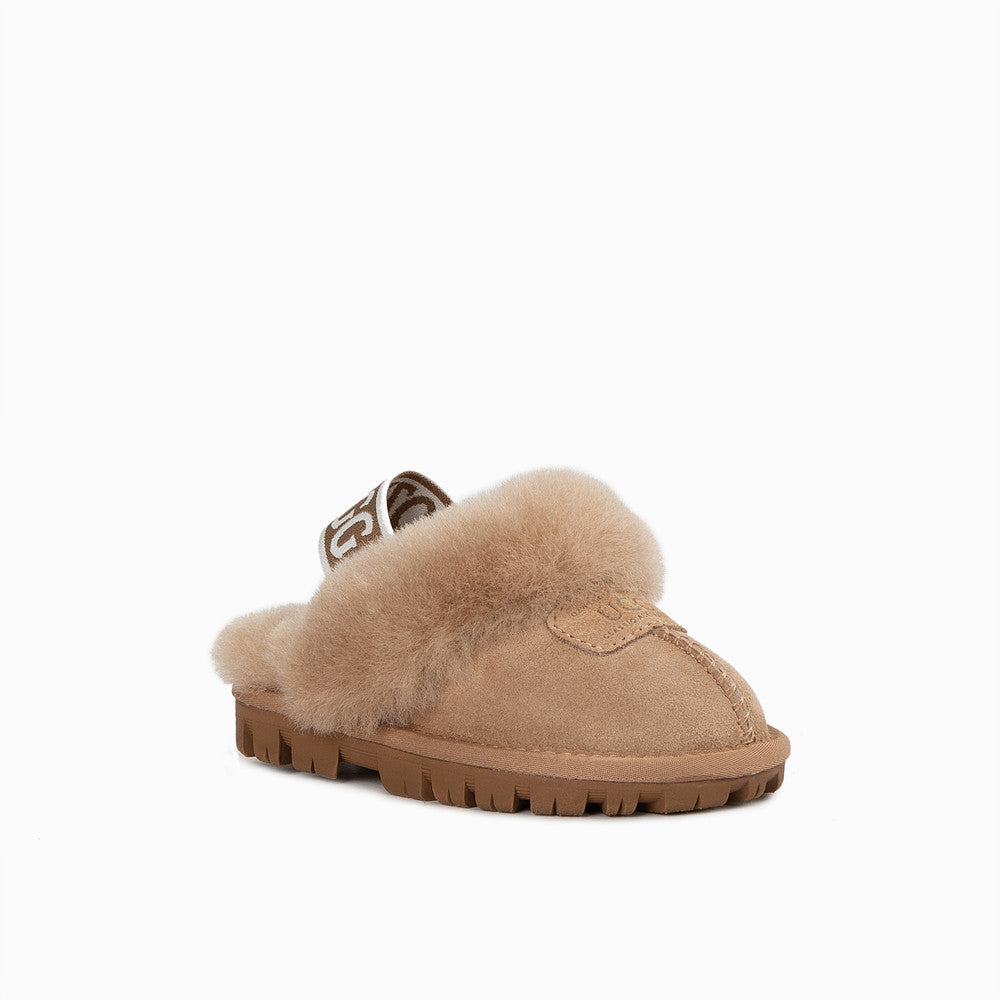 COQUETTE SLIPPERS(ELASTIC BACKSTRAP) OZWEAR UGG