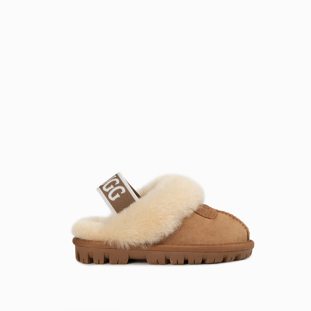 COQUETTE SLIPPERS(ELASTIC BACKSTRAP) OZWEAR UGG