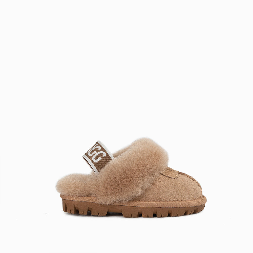 COQUETTE SLIPPERS(ELASTIC BACKSTRAP) OZWEAR UGG