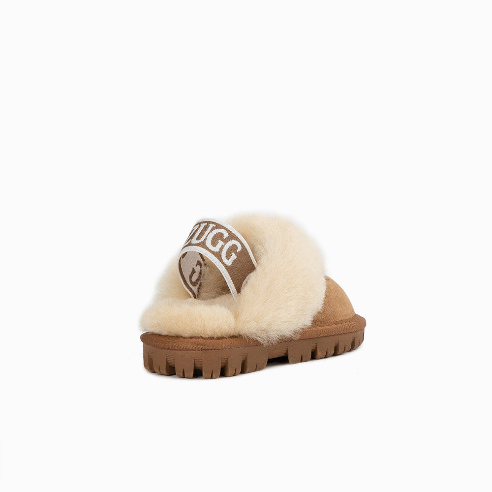 COQUETTE SLIPPERS(ELASTIC BACKSTRAP) OZWEAR UGG