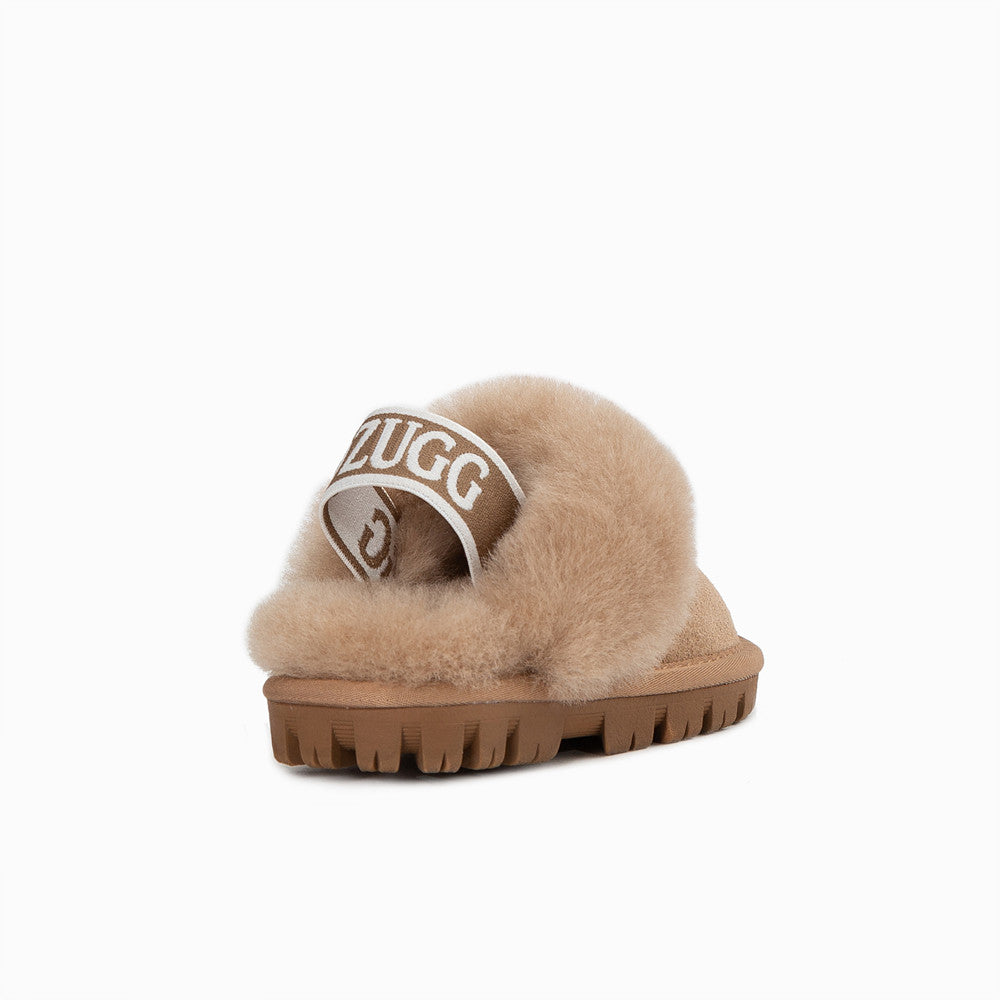 COQUETTE SLIPPERS(ELASTIC BACKSTRAP) OZWEAR UGG