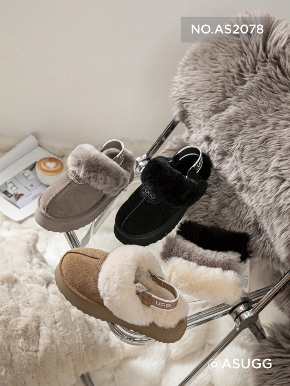FULLA PLATFORM SLIPPERS ASUGG