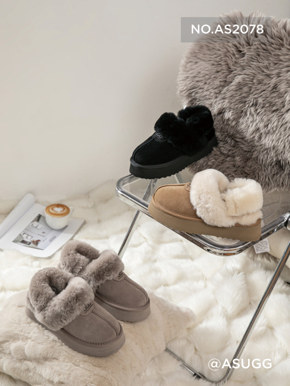 FULLA PLATFORM SLIPPERS ASUGG