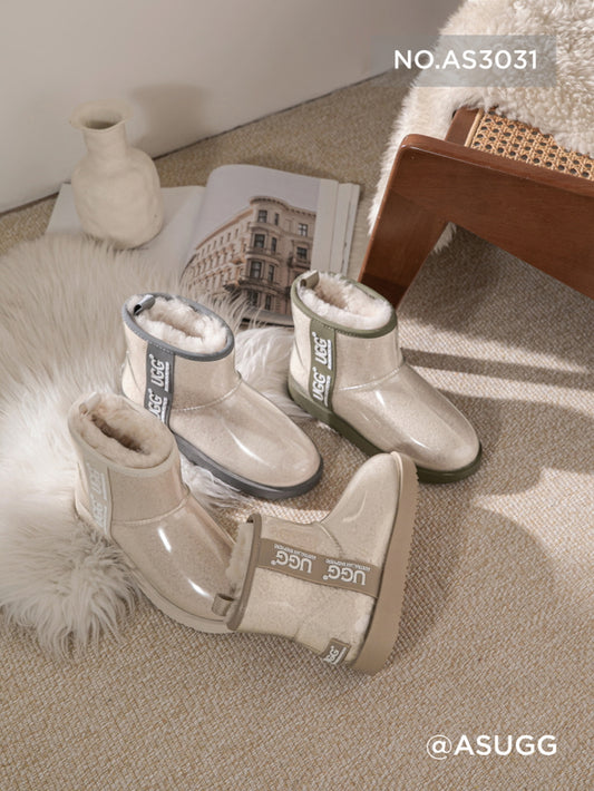 CLEAR COATED BOOTS ASUGG