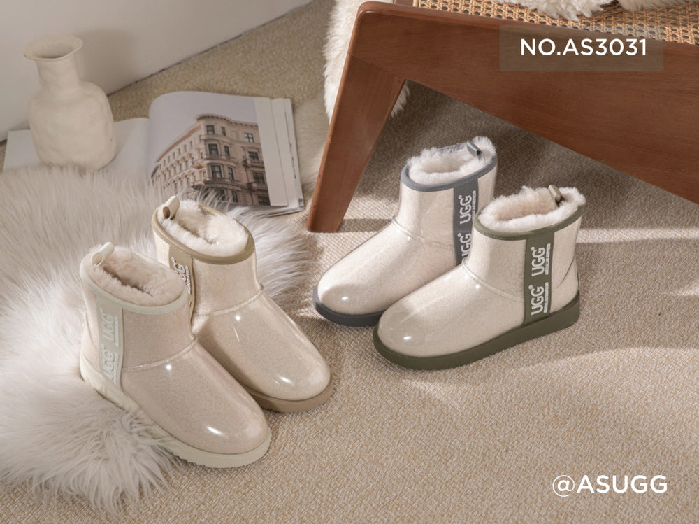 CLEAR COATED BOOTS ASUGG