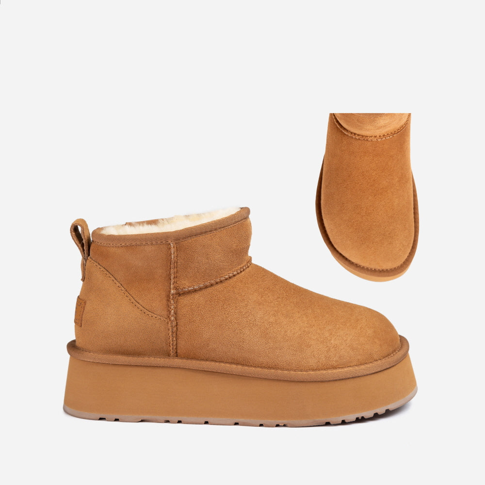 CLASSIC ULTRA PLATFORM WILD COZY BOOTS OZWEAR UGG