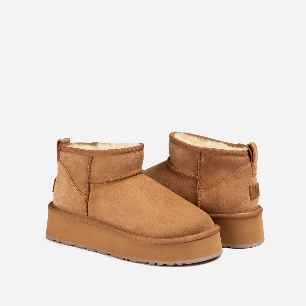 CLASSIC ULTRA PLATFORM WILD COZY BOOTS OZWEAR UGG