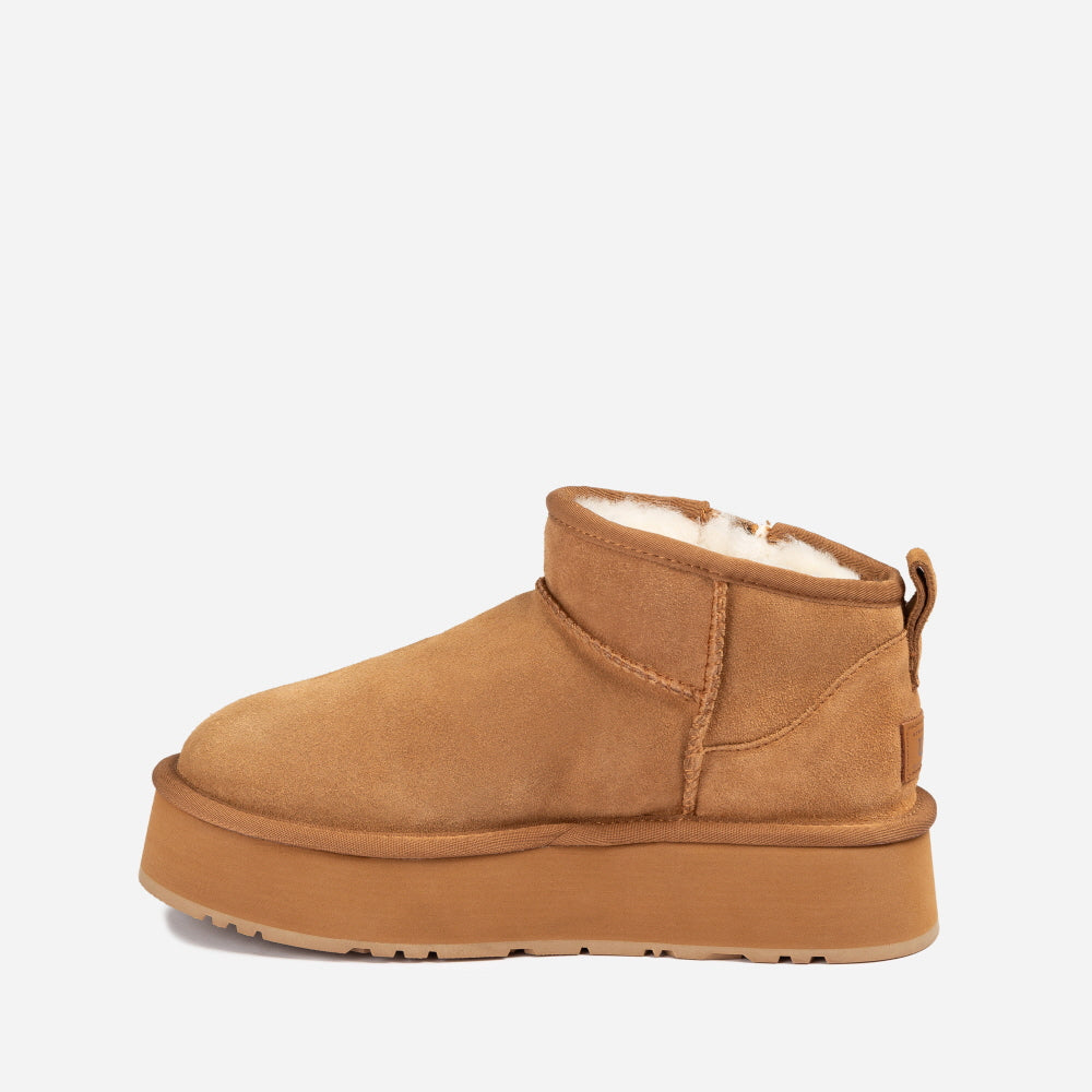 BERI ZIPPER PLATFORM BOOTS OZWEAR UGG
