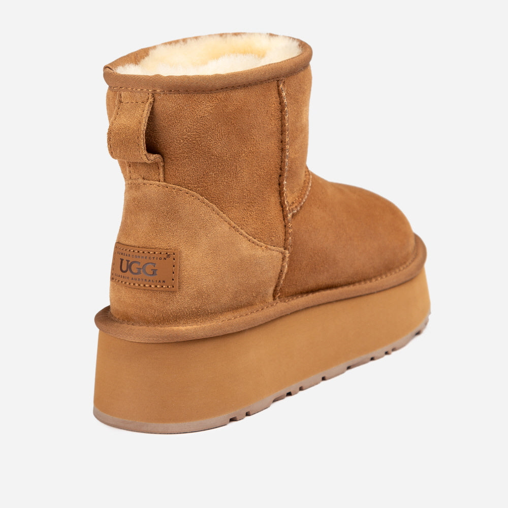 CLASSIC MINI PLATFORM WILD COZY BOOTS OZWEAR UGG