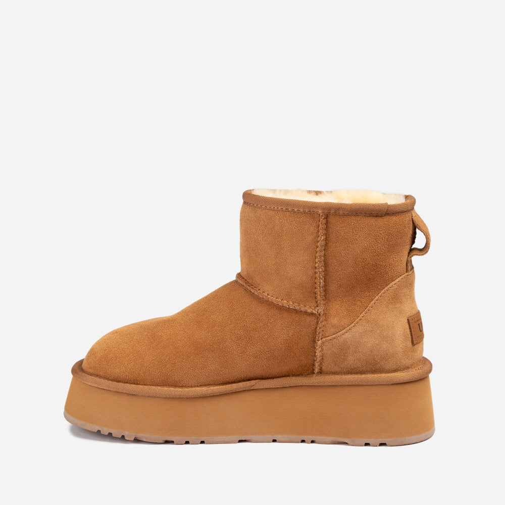 CLASSIC MINI PLATFORM WILD COZY BOOTS OZWEAR UGG