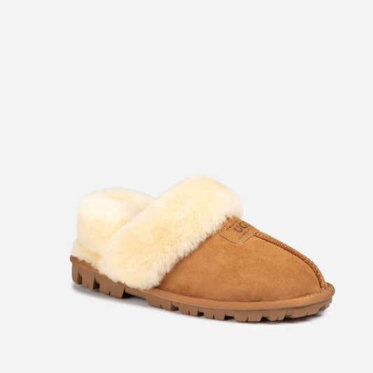 COQUETTE SLIPPER (ELASTIC LOGO & WOOL STRAP) OZWEAR UGG