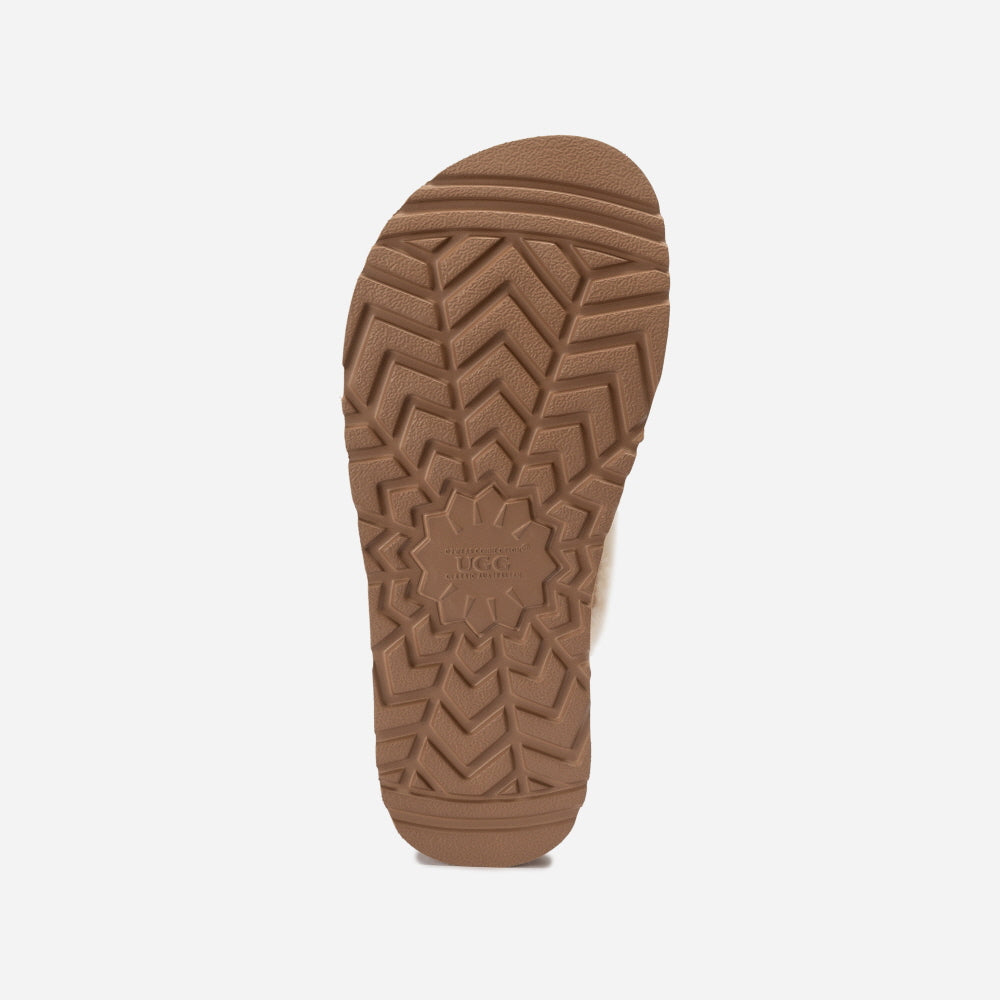 VIOLET SHEARLING PLATFORM SLIPPER OZWEAR UGG