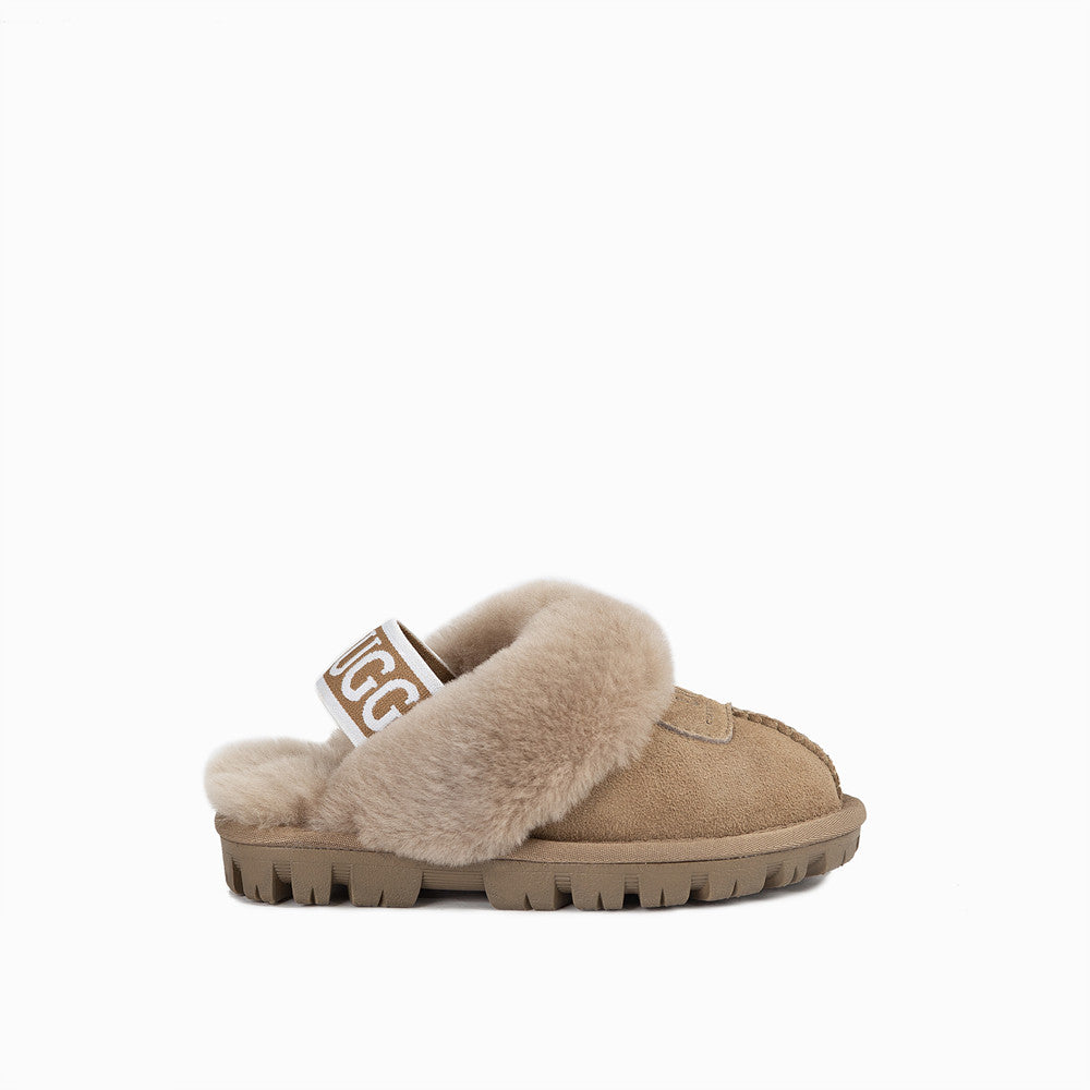 COQUETTE SLIPPERS(ELASTIC BACKSTRAP) OZWEAR UGG