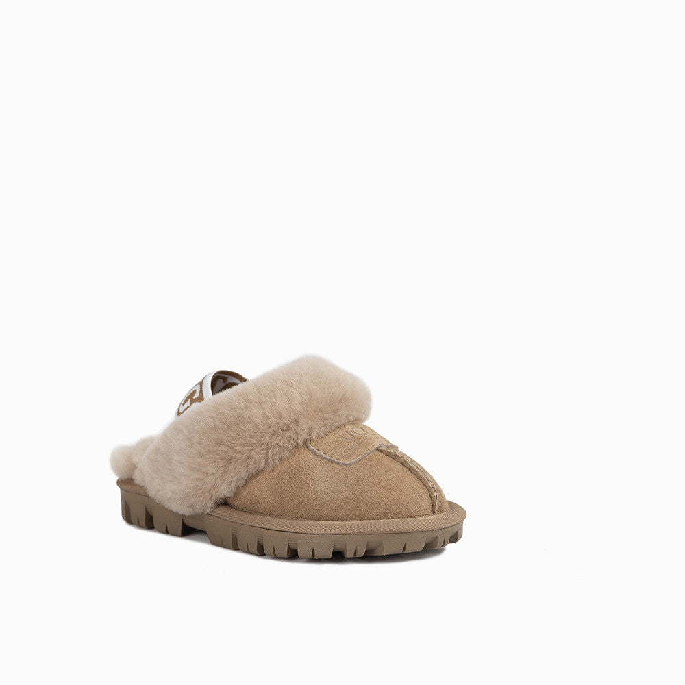 COQUETTE SLIPPERS(ELASTIC BACKSTRAP) OZWEAR UGG