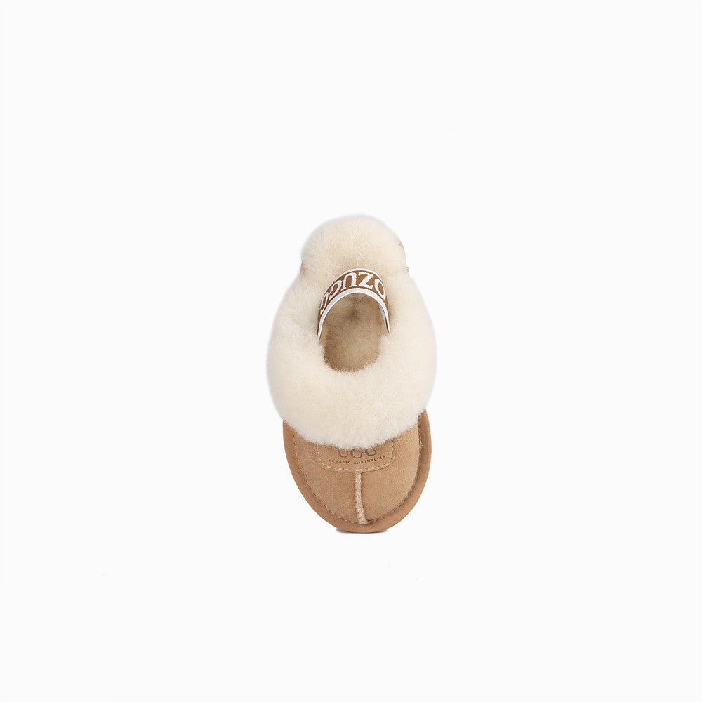 COQUETTE SLIPPERS(ELASTIC BACKSTRAP) OZWEAR UGG