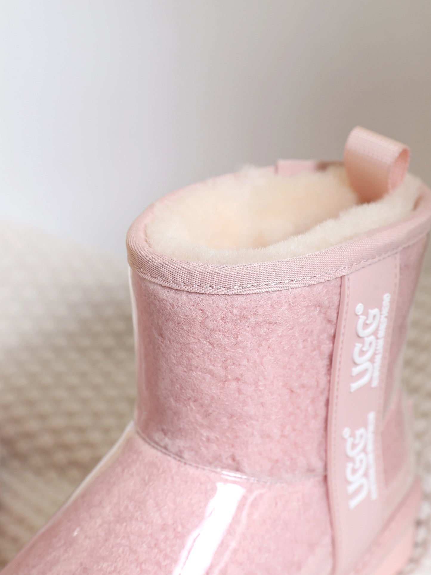 CLEAR COATED BOOTS ASUGG