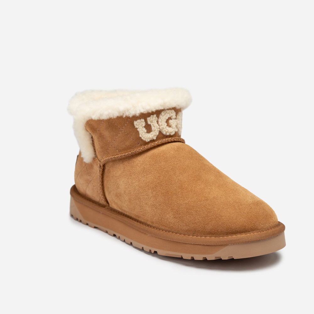 BONDI MATELASSÉ SHEARLING ULTRA MINI BOOT OB915MU