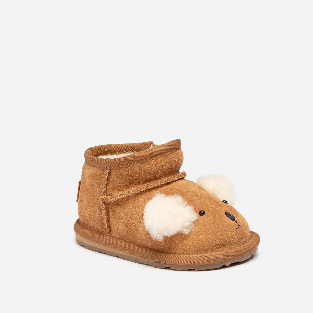 KIDS KOALA WALKER ZIP BOOTS OZWEAR UGG OB993