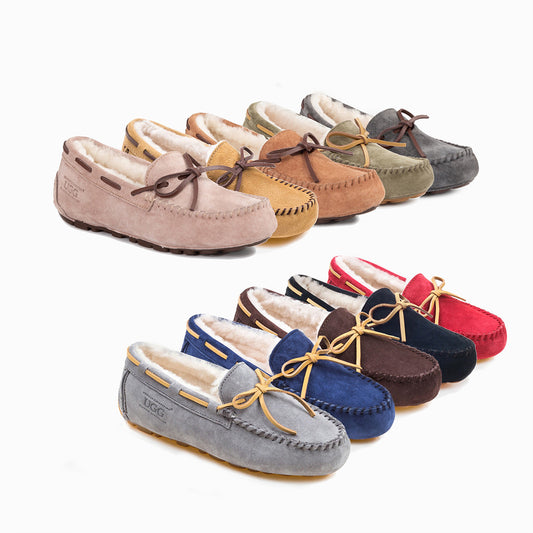 OZWEAR UGG ROMY LADIES MOCCASIN(INNER WEDGE) OB300